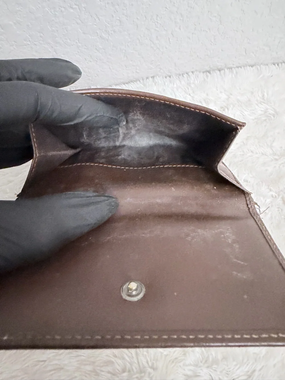 Gucci Brown Beige GG Canvas Bifold Wallet - Picture 7 of 13